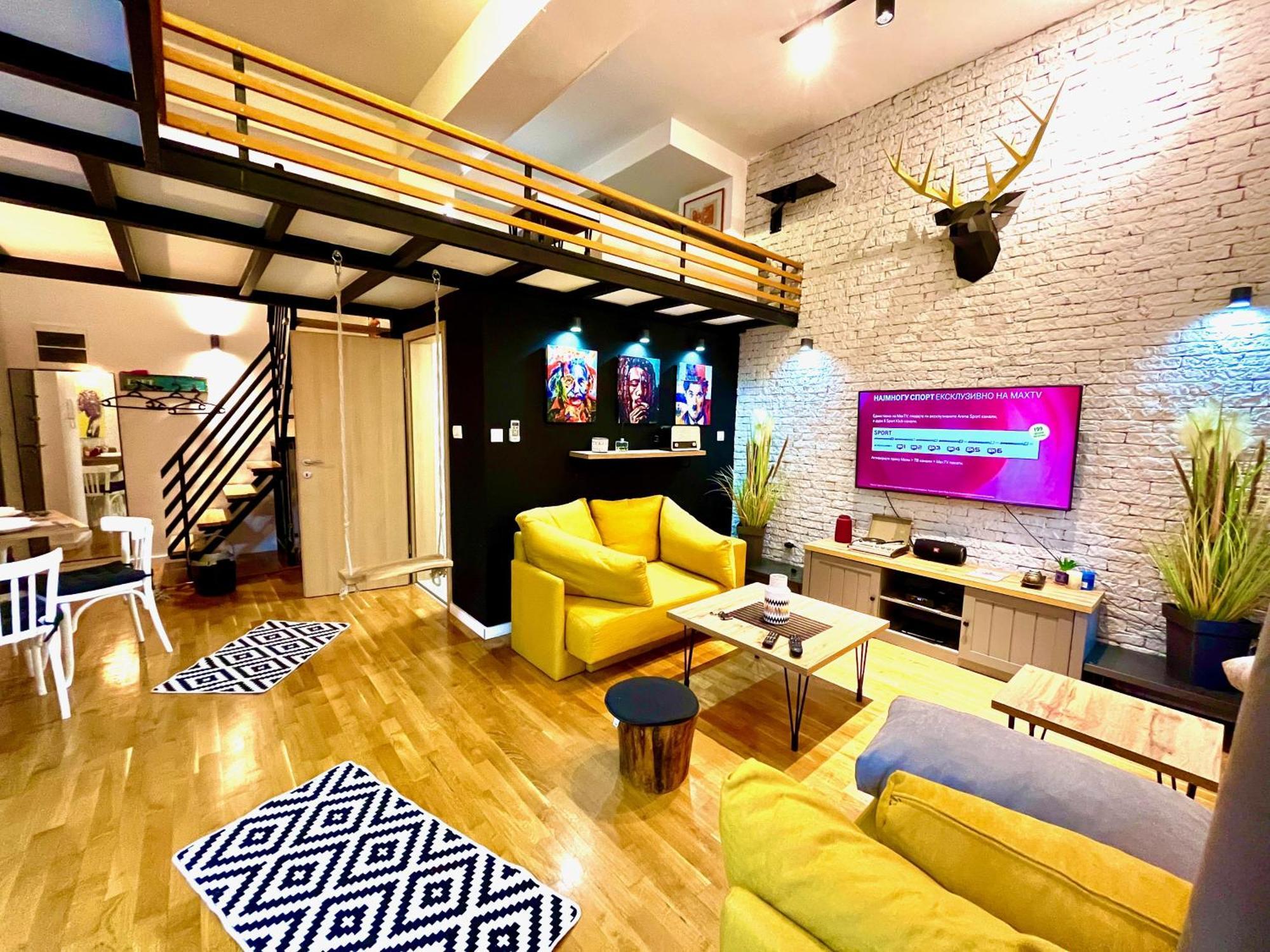 Lifestyle Gallery Apartment Skopje Exterior foto
